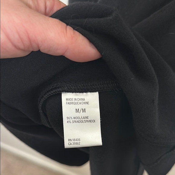 Theory Wool Black Dress M - Picture 7 of 7